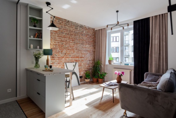 Powściągliwa elegancja na warszawskiej Woli